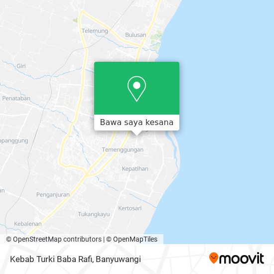 Peta Kebab Turki Baba Rafi