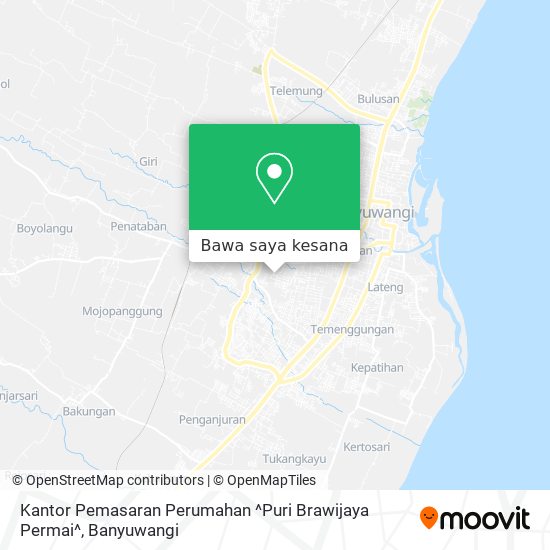 Peta Kantor Pemasaran Perumahan ^Puri Brawijaya Permai^