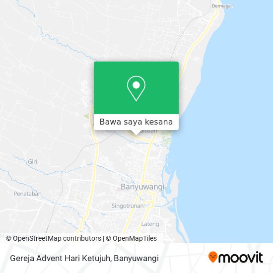 Peta Gereja Advent Hari Ketujuh