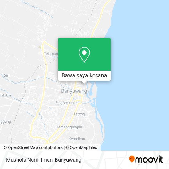 Peta Mushola Nurul Iman