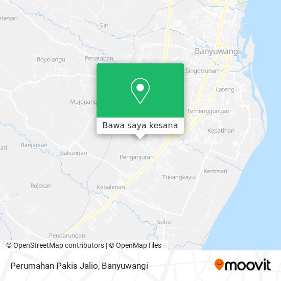 Peta Perumahan Pakis Jalio