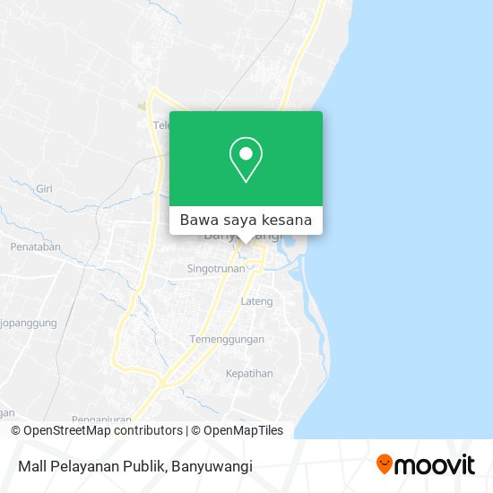 Peta Mall Pelayanan Publik