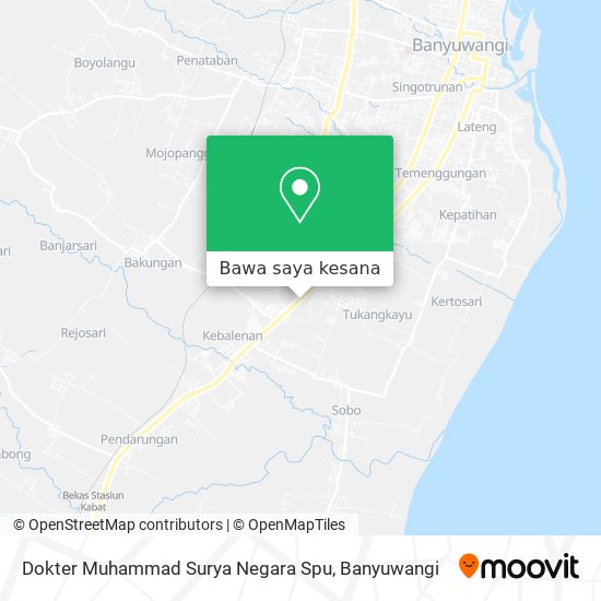 Peta Dokter Muhammad Surya Negara Spu