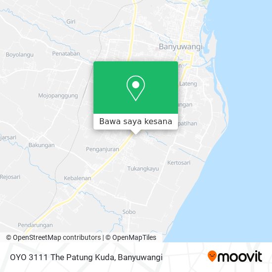 Peta OYO 3111 The Patung Kuda