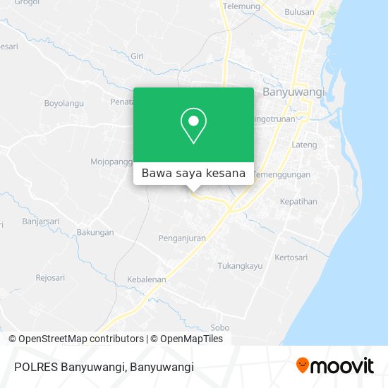 Peta POLRES Banyuwangi