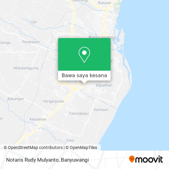 Peta Notaris Rudy Mulyanto