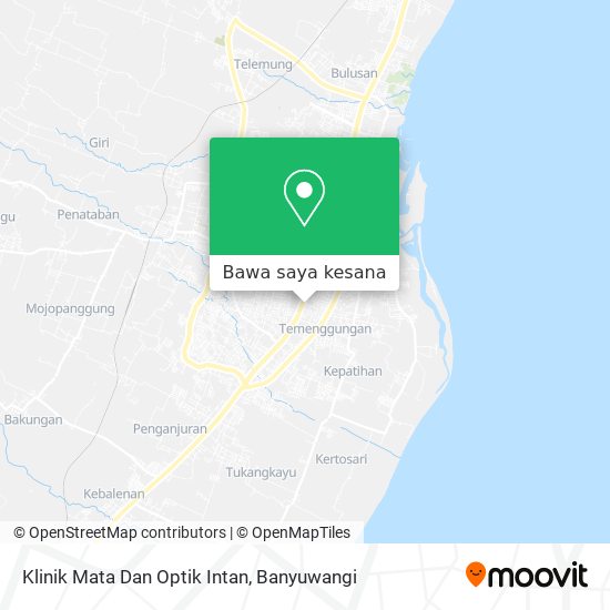 Peta Klinik Mata Dan Optik Intan