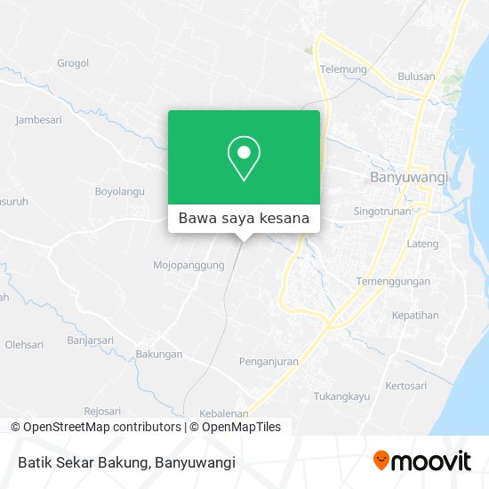 Peta Batik Sekar Bakung
