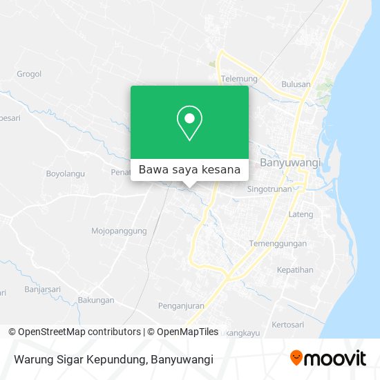 Peta Warung Sigar Kepundung