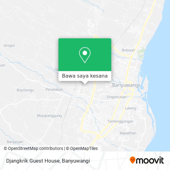 Peta Djangkrik Guest House