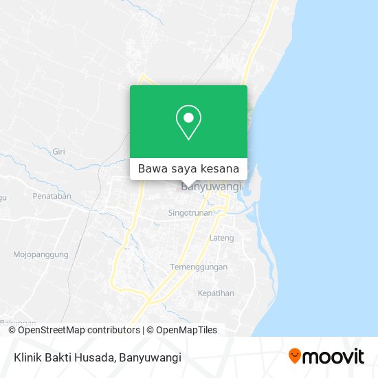 Peta Klinik Bakti Husada