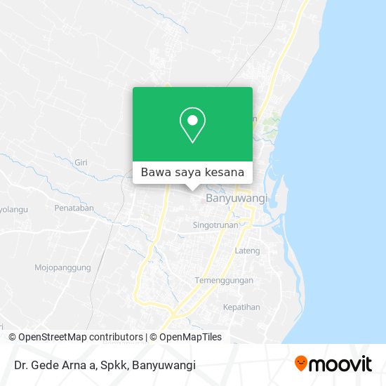 Peta Dr. Gede Arna a, Spkk