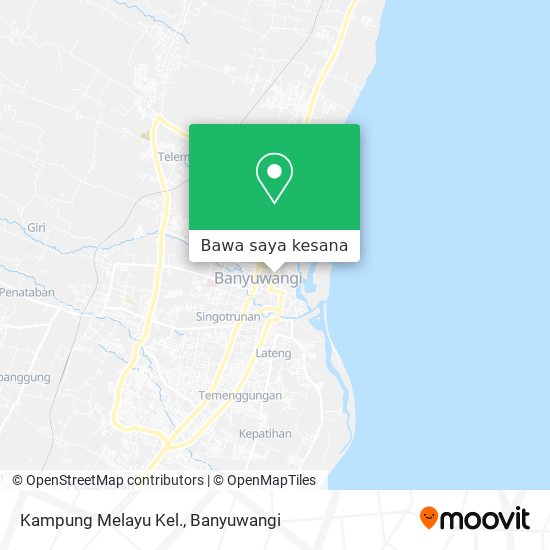 Peta Kampung Melayu Kel.