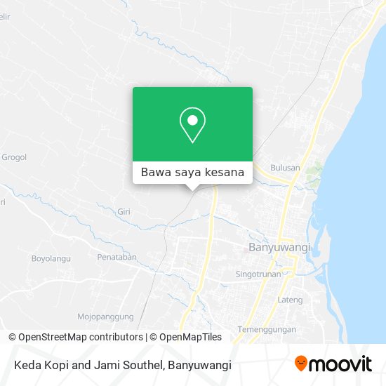 Peta Keda Kopi and Jami Southel