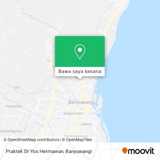 Peta Praktek Dr Yos Hermawan