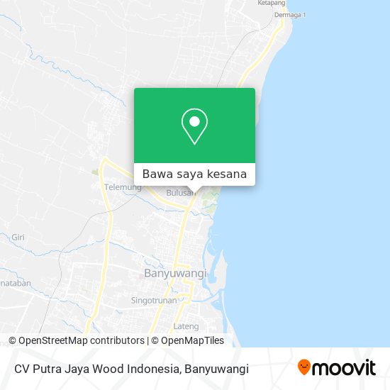 Peta CV Putra Jaya Wood Indonesia