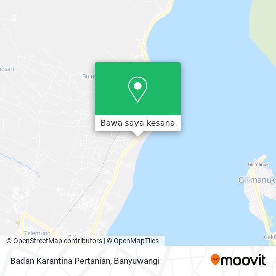 Peta Badan Karantina Pertanian