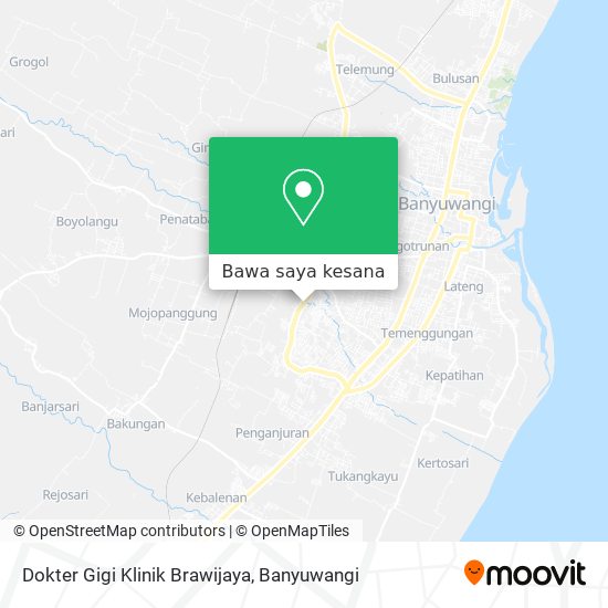 Peta Dokter Gigi Klinik Brawijaya