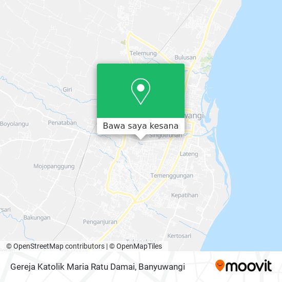 Peta Gereja Katolik Maria Ratu Damai