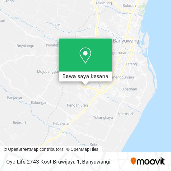 Peta Oyo Life 2743 Kost Brawijaya 1