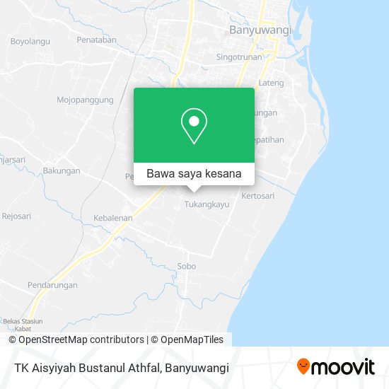 Peta TK Aisyiyah Bustanul Athfal