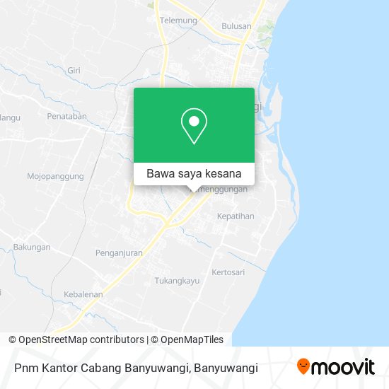 Peta Pnm Kantor Cabang Banyuwangi