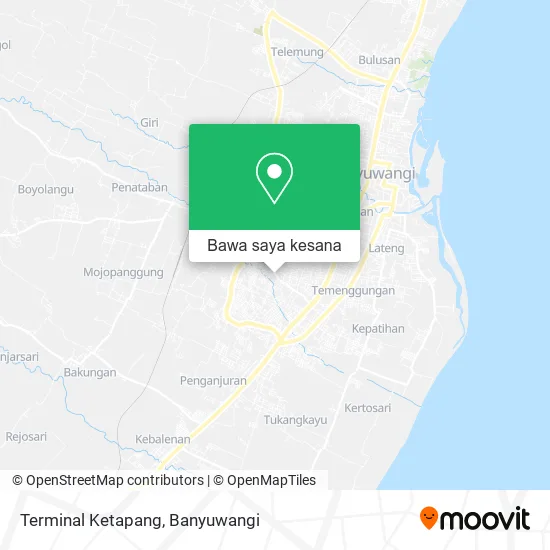 Peta Terminal Ketapang