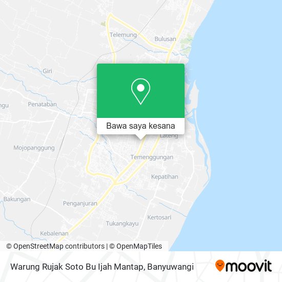 Peta Warung Rujak Soto Bu Ijah Mantap