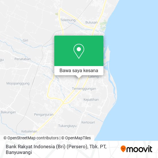 Peta Bank Rakyat Indonesia (Bri) (Persero), Tbk. PT