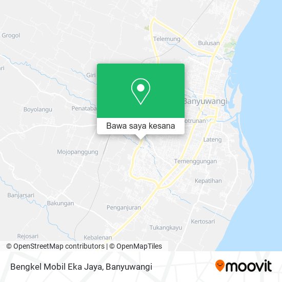 Peta Bengkel Mobil Eka Jaya