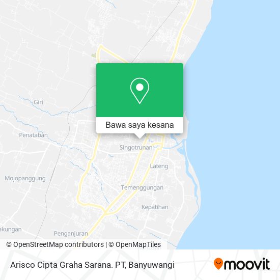 Peta Arisco Cipta Graha Sarana. PT