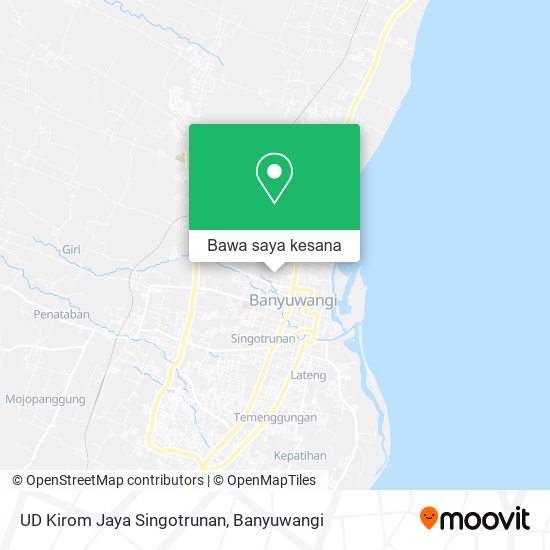 Peta UD Kirom Jaya Singotrunan