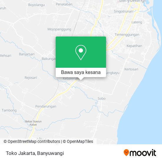 Peta Toko Jakarta