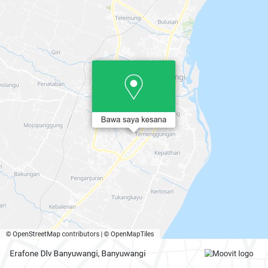 Peta Erafone Dlv Banyuwangi