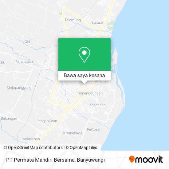 Peta PT Permata Mandiri Bersama