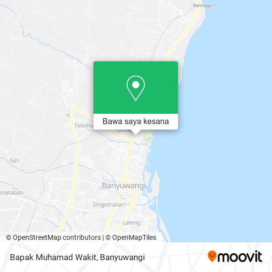 Peta Bapak Muhamad Wakit