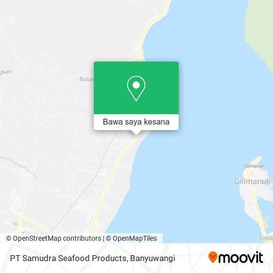 Peta PT Samudra Seafood Products