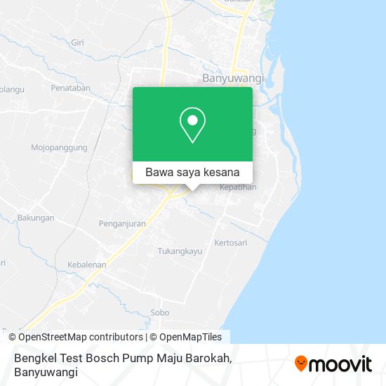 Peta Bengkel Test Bosch Pump Maju Barokah