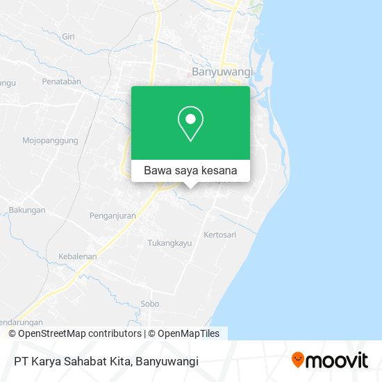 Peta PT Karya Sahabat Kita