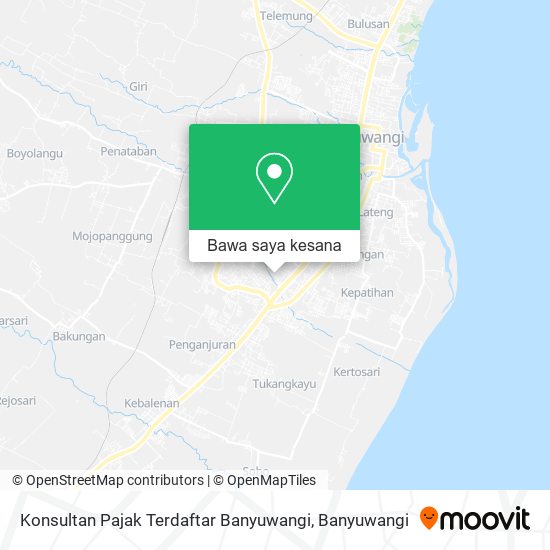 Peta Konsultan Pajak Terdaftar Banyuwangi