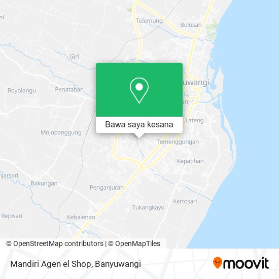 Peta Mandiri Agen el Shop