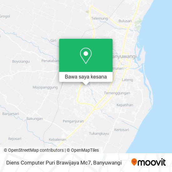 Peta Diens Computer Puri Brawijaya Mc7