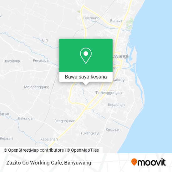 Peta Zazito Co Working Cafe