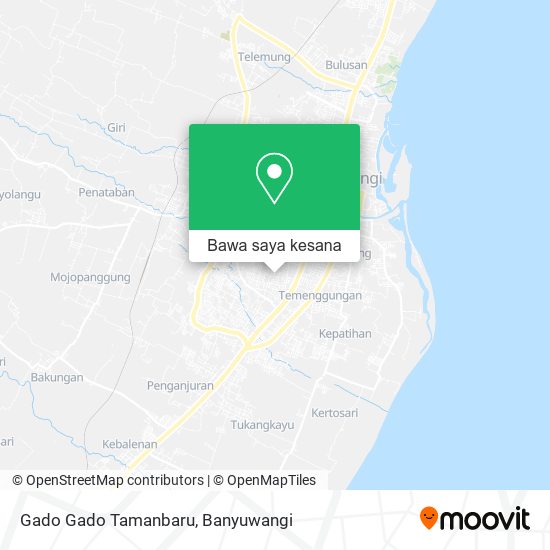 Peta Gado Gado Tamanbaru