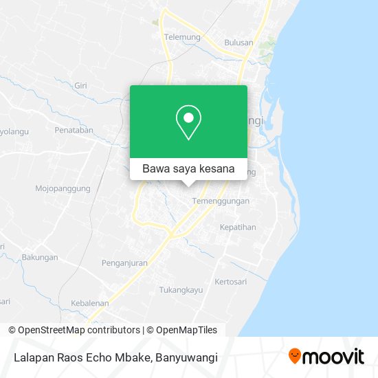 Peta Lalapan Raos Echo Mbake