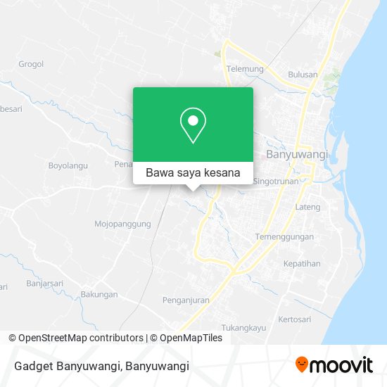 Peta Gadget Banyuwangi