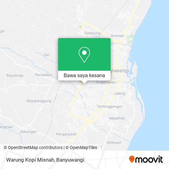 Peta Warung Kopi Misnah