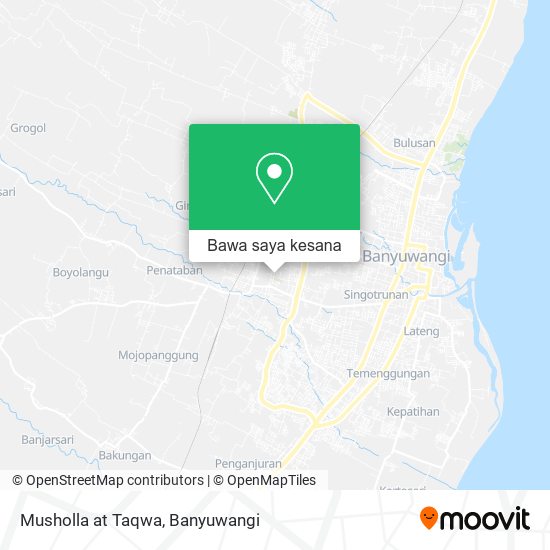 Peta Musholla at Taqwa