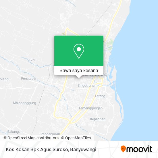 Peta Kos Kosan Bpk Agus Suroso