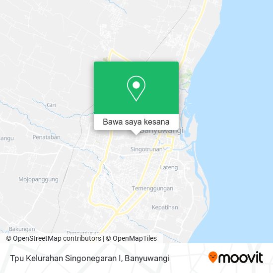 Peta Tpu Kelurahan Singonegaran I